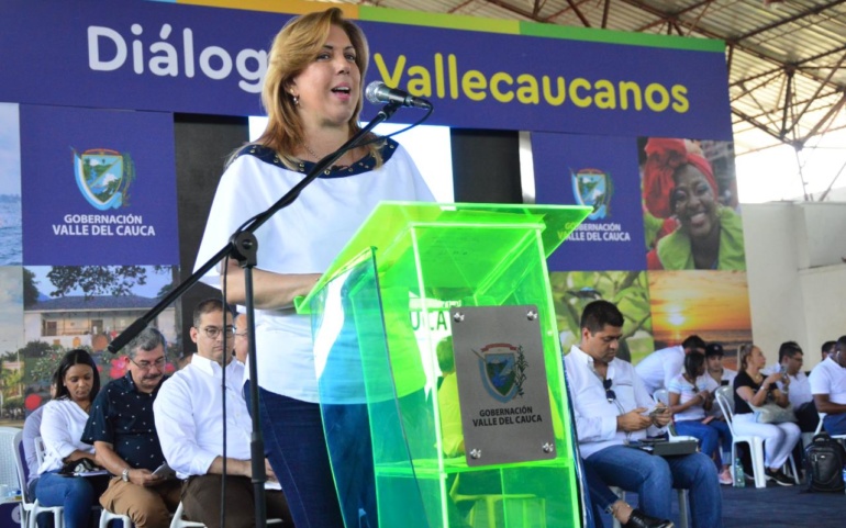 La gobernadora Clara Luz Roldán dio el visto bueno para la Ptar de Buga